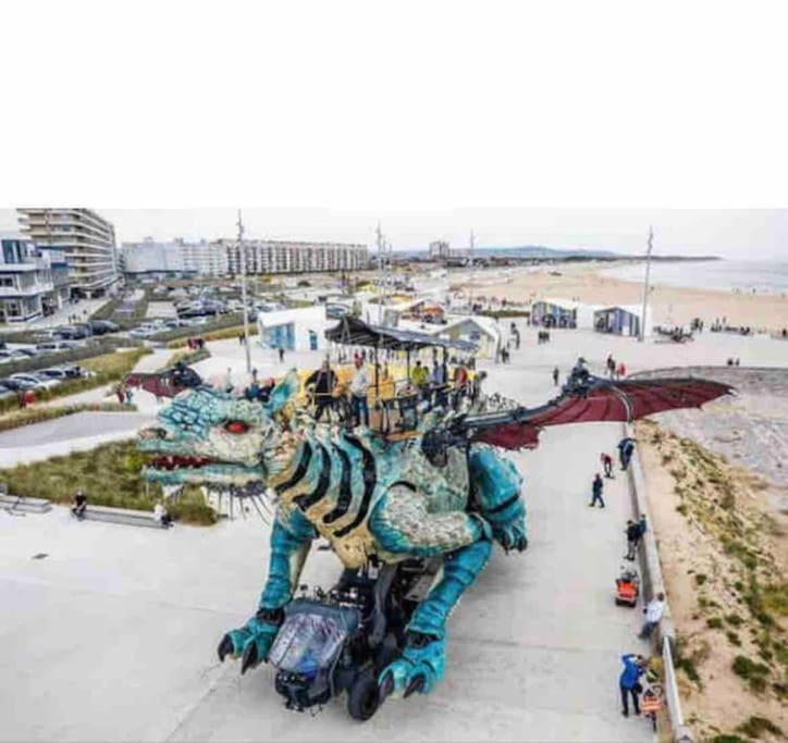 شقة Casa Inca Calais - Duplex Soleil Latino - Parking Free, Station المظهر الخارجي الصورة