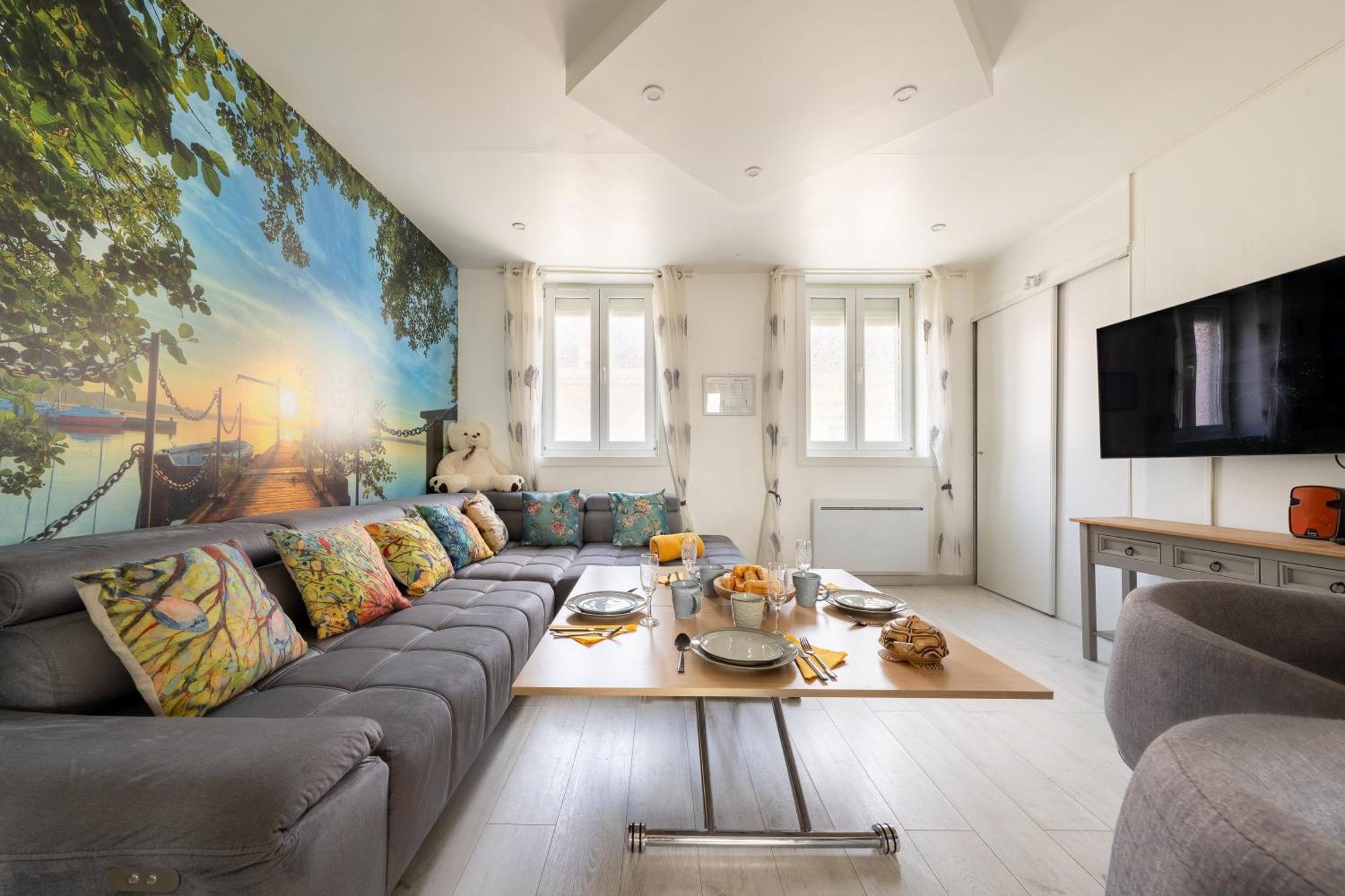 شقة Casa Inca Calais - Duplex Soleil Latino - Parking Free, Station المظهر الخارجي الصورة