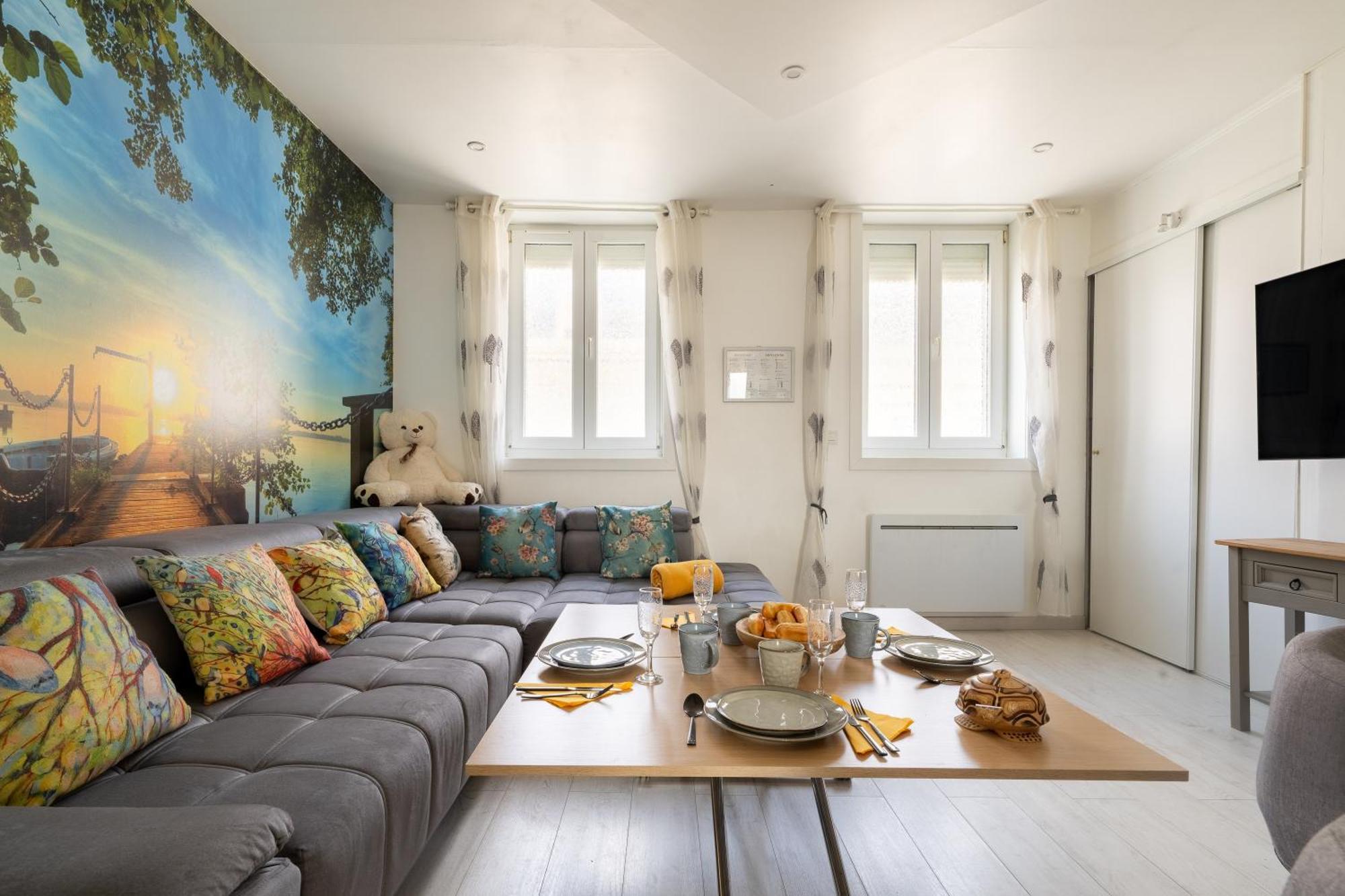 شقة Casa Inca Calais - Duplex Soleil Latino - Parking Free, Station المظهر الخارجي الصورة