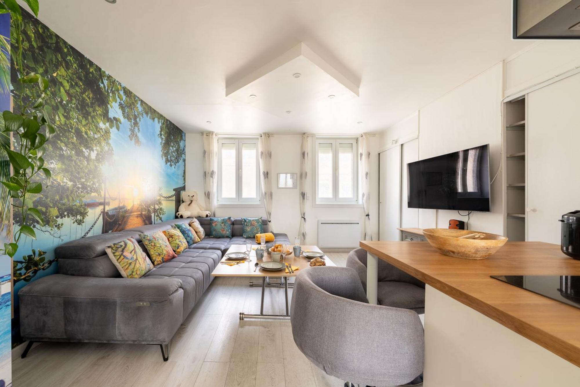 شقة Casa Inca Calais - Duplex Soleil Latino - Parking Free, Station المظهر الخارجي الصورة